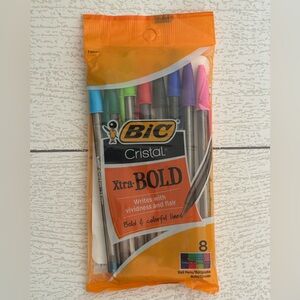 BIC Cristal Xtra Bold Assorted Ink Ball Pens
